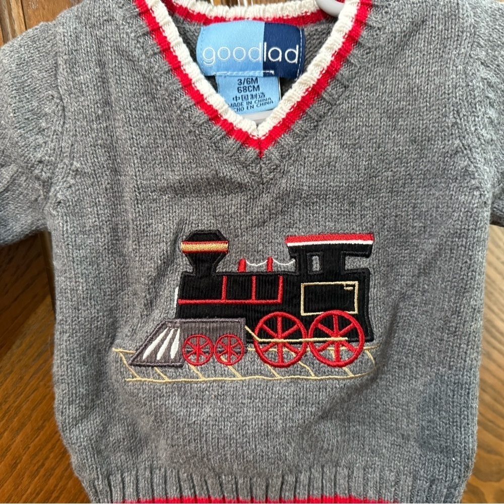 Goodlad Train Sweater - Picture 3 of 8